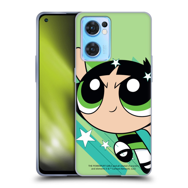 The Powerpuff Girls Graphics Buttercup Soft Gel Case for OPPO Reno7 5G / Find X5 Lite
