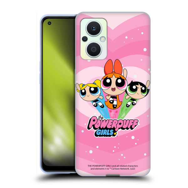 The Powerpuff Girls Graphics Group Soft Gel Case for OPPO Reno8 Lite