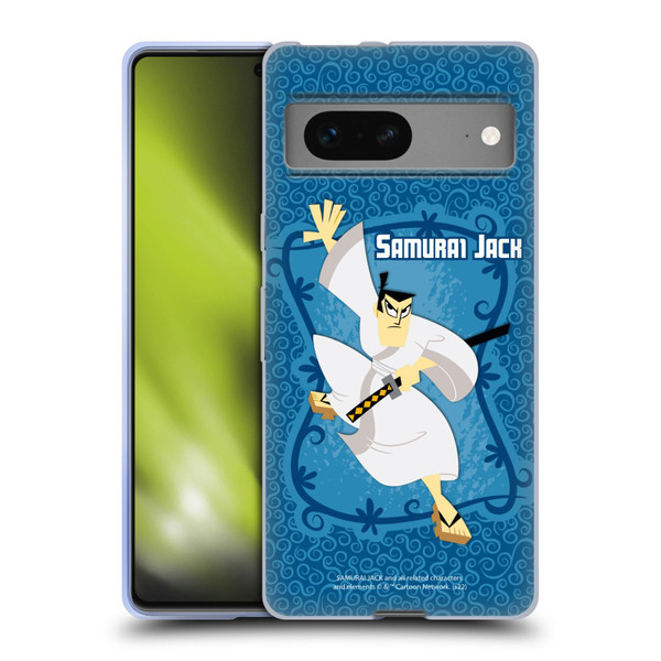 Samurai Jack Graphics Character Art 1 Soft Gel Case for Google Pixel 7