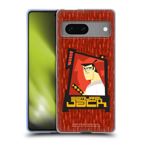 Samurai Jack Graphics Character Art 2 Soft Gel Case for Google Pixel 7
