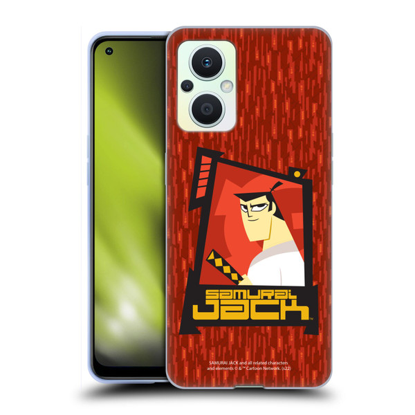 Samurai Jack Graphics Character Art 2 Soft Gel Case for OPPO Reno8 Lite