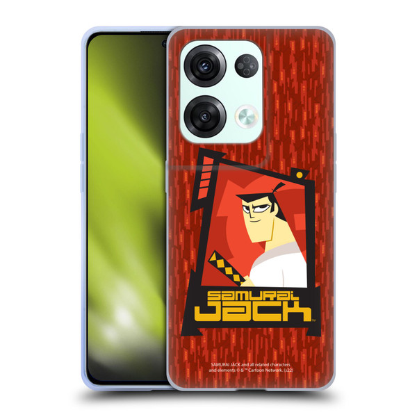 Samurai Jack Graphics Character Art 2 Soft Gel Case for OPPO Reno8 Pro
