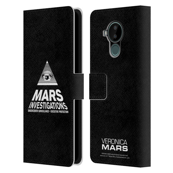 Veronica Mars Graphics Logo Leather Book Wallet Case Cover For Nokia C30