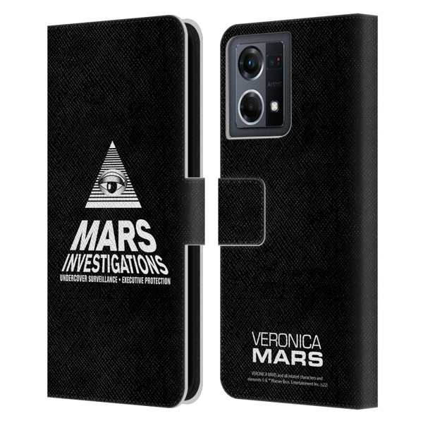 Veronica Mars Graphics Logo Leather Book Wallet Case Cover For OPPO Reno8 4G
