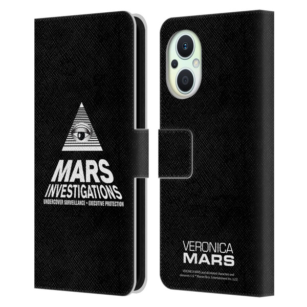 Veronica Mars Graphics Logo Leather Book Wallet Case Cover For OPPO Reno8 Lite