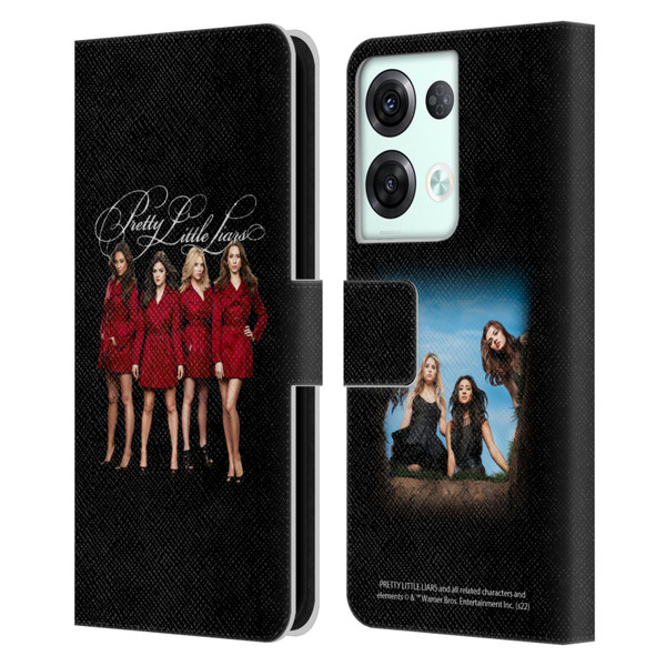 Pretty Little Liars Graphics Characters Leather Book Wallet Case Cover For OPPO Reno8 Pro