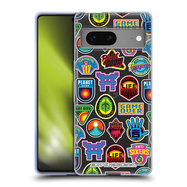 Ready Player One Graphics Collage Soft Gel Case for Google Pixel 7