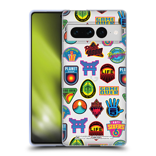 Ready Player One Graphics Collage Soft Gel Case for Google Pixel 7 Pro