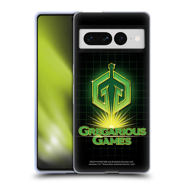Ready Player One Graphics Logo Soft Gel Case for Google Pixel 7 Pro