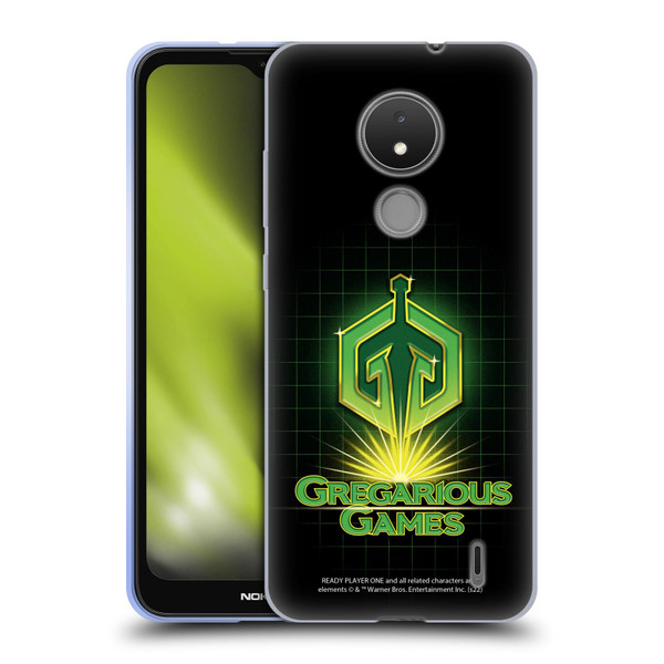 Ready Player One Graphics Logo Soft Gel Case for Nokia C21