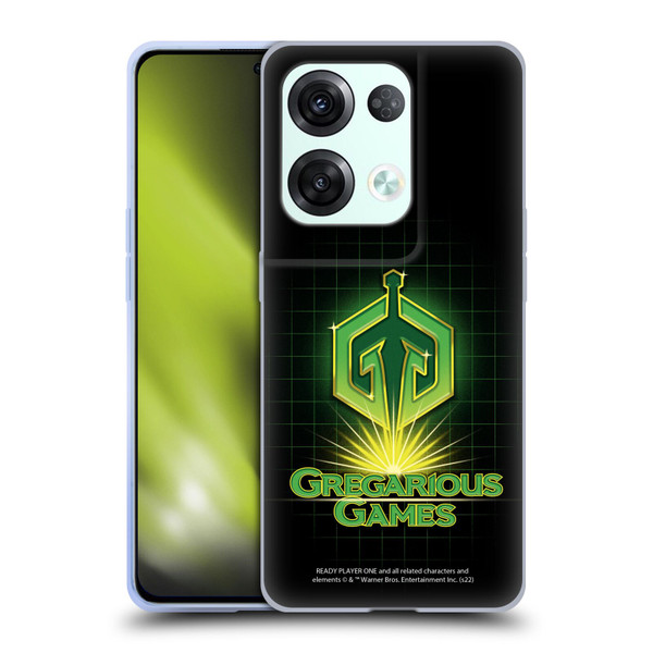 Ready Player One Graphics Logo Soft Gel Case for OPPO Reno8 Pro