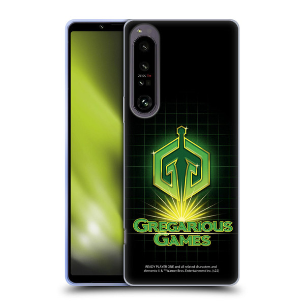 Ready Player One Graphics Logo Soft Gel Case for Sony Xperia 1 IV