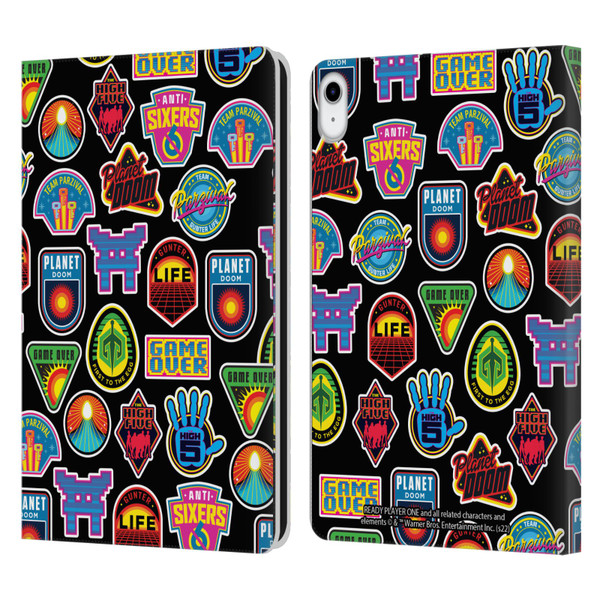 Ready Player One Graphics Collage Leather Book Wallet Case Cover For Apple iPad 10.9 (2022)