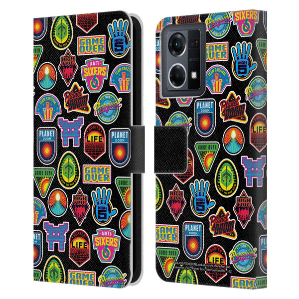 Ready Player One Graphics Collage Leather Book Wallet Case Cover For OPPO Reno8 4G