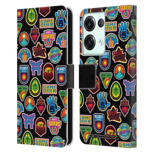 Ready Player One Graphics Collage Leather Book Wallet Case Cover For OPPO Reno8 Pro