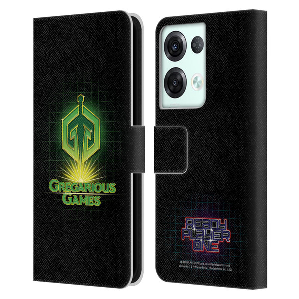 Ready Player One Graphics Logo Leather Book Wallet Case Cover For OPPO Reno8 Pro