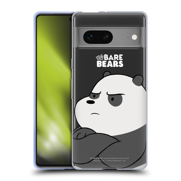 We Bare Bears Character Art Panda Soft Gel Case for Google Pixel 7