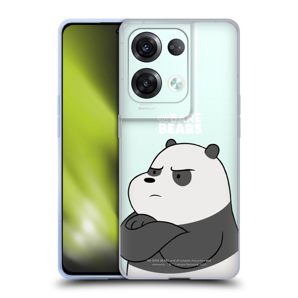We Bare Bears Character Art Panda Soft Gel Case for OPPO Reno8 Pro