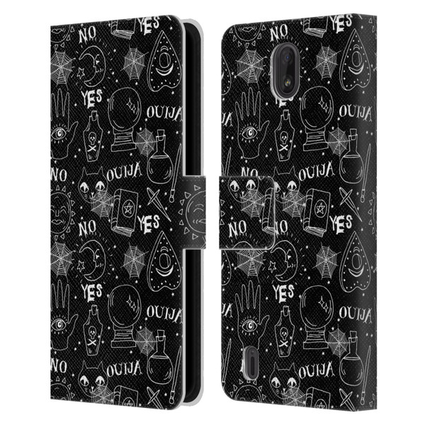 Andrea Lauren Design Assorted Witchcraft Leather Book Wallet Case Cover For Nokia C01 Plus/C1 2nd Edition