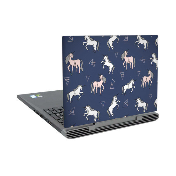 Andrea Lauren Design Assorted Unicorn Vinyl Sticker Skin Decal Cover for Dell Inspiron 15 7000 P65F