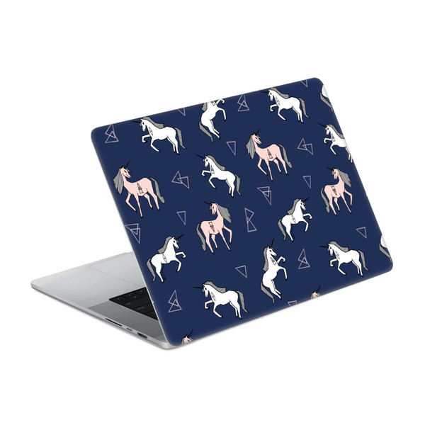 Andrea Lauren Design Assorted Unicorn Vinyl Sticker Skin Decal Cover for Apple MacBook Pro 14" A2442