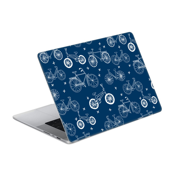 Andrea Lauren Design Assorted Bicycles Vinyl Sticker Skin Decal Cover for Apple MacBook Pro 16" A2485