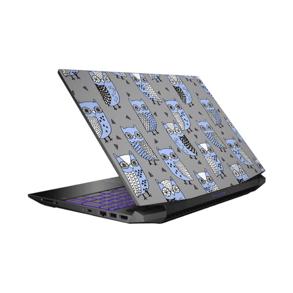 Andrea Lauren Design Birds Owls Vinyl Sticker Skin Decal Cover for HP Pavilion 15.6" 15-dk0047TX