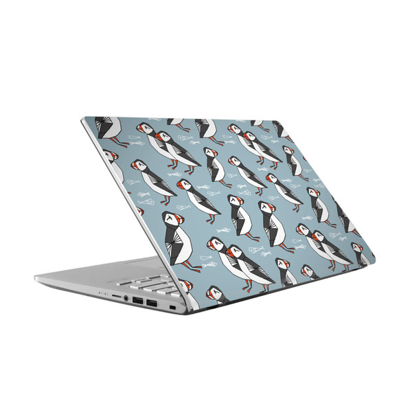 Andrea Lauren Design Birds Puffins Vinyl Sticker Skin Decal Cover for Asus Vivobook 14 X409FA-EK555T