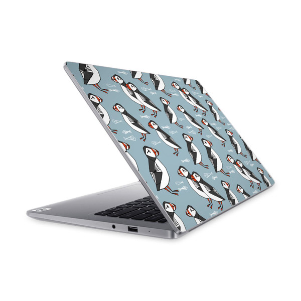 Andrea Lauren Design Birds Puffins Vinyl Sticker Skin Decal Cover for Xiaomi Mi NoteBook 14 (2020)