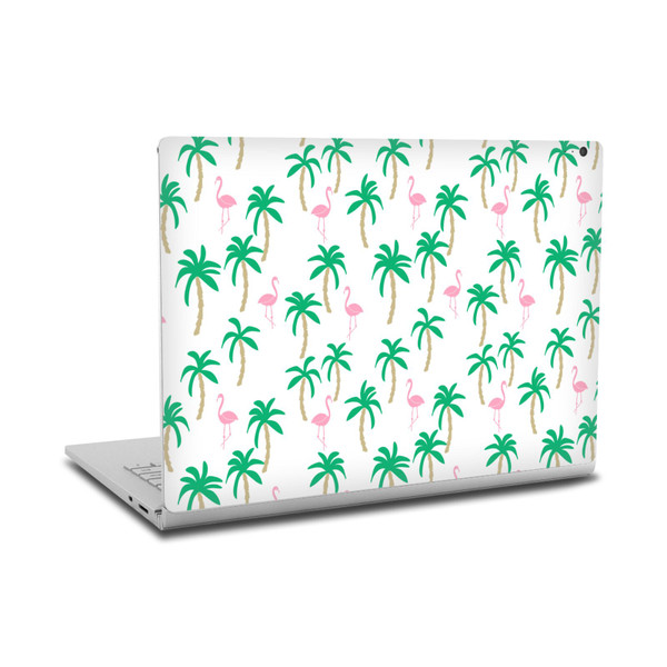 Andrea Lauren Design Birds White Flamingo Vinyl Sticker Skin Decal Cover for Microsoft Surface Book 2