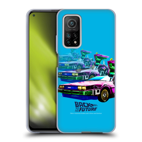 Back to the Future I Composed Art Time Machine Car Soft Gel Case for Xiaomi Mi 10T 5G