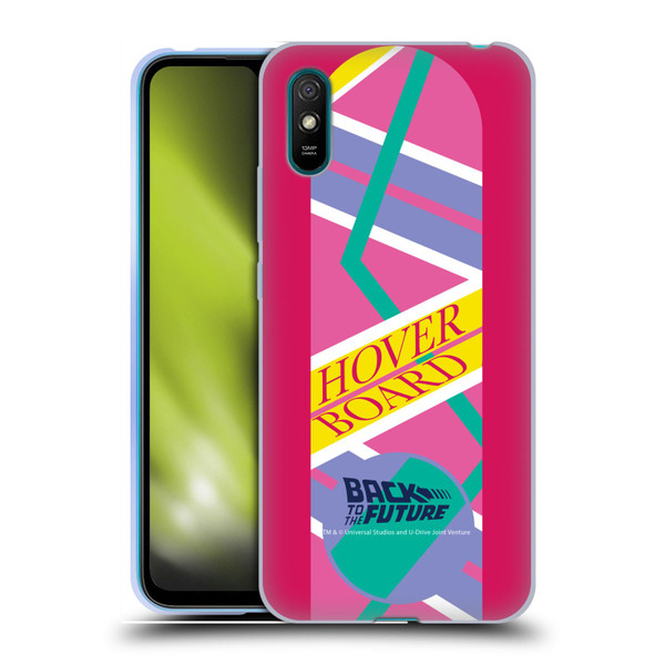 Back to the Future I Composed Art Hoverboard 2 Soft Gel Case for Xiaomi Redmi 9A / Redmi 9AT