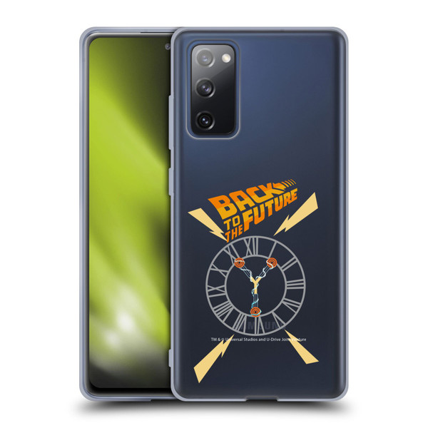 Back to the Future I Graphics Clock Tower Soft Gel Case for Samsung Galaxy S20 FE / 5G