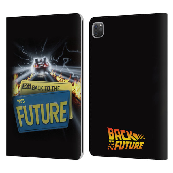 Back to the Future I Key Art Take Off Leather Book Wallet Case Cover For Apple iPad Pro 11 2020 / 2021 / 2022