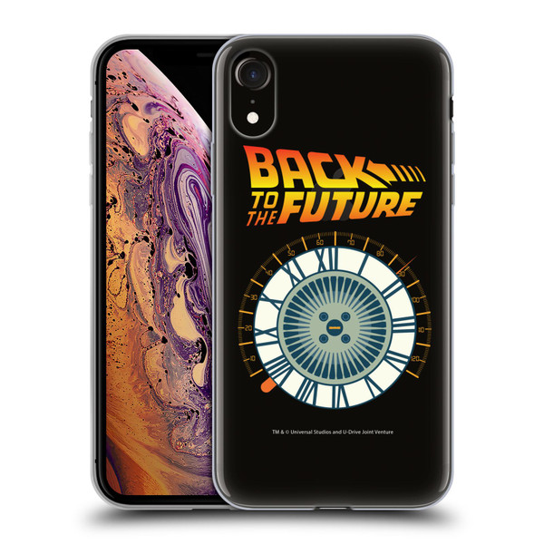 Back to the Future I Key Art Wheel Soft Gel Case for Apple iPhone XR