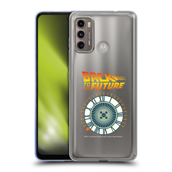 Back to the Future I Key Art Wheel Soft Gel Case for Motorola Moto G60 / Moto G40 Fusion