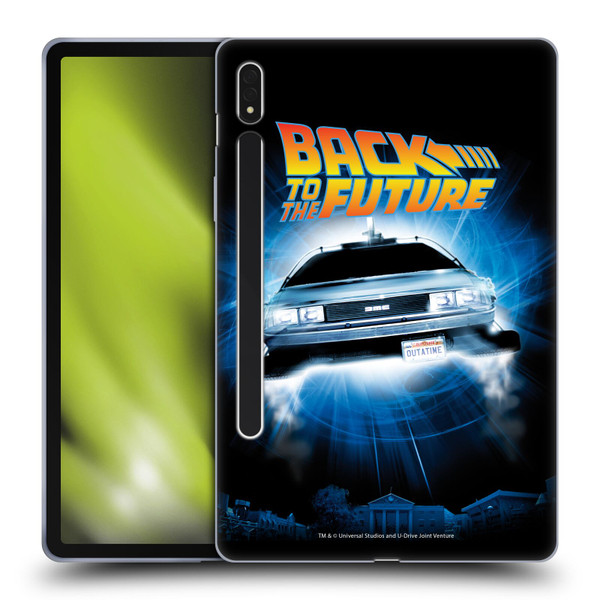 Back to the Future I Key Art Fly Soft Gel Case for Samsung Galaxy Tab S8