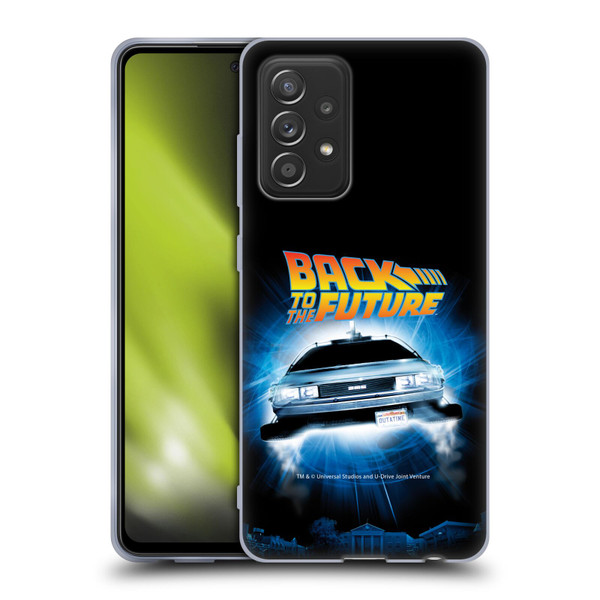 Back to the Future I Key Art Fly Soft Gel Case for Samsung Galaxy A52 / A52s / 5G (2021)