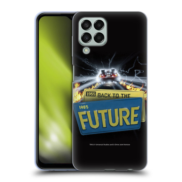 Back to the Future I Key Art Take Off Soft Gel Case for Samsung Galaxy M33 (2022)