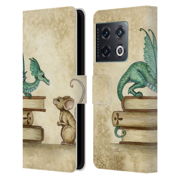 Amy Brown Folklore Curious Encounter Leather Book Wallet Case Cover For OnePlus 10 Pro