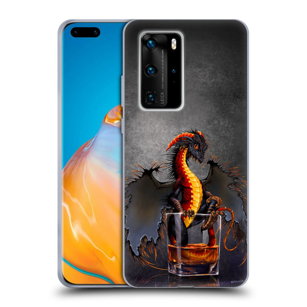 Stanley Morrison Dragons Black Pirate Drink Soft Gel Case for Huawei P40 Pro / P40 Pro Plus 5G