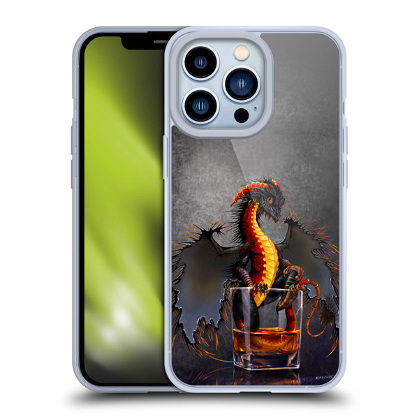 Stanley Morrison Dragons Black Pirate Drink Soft Gel Case for Apple iPhone 13 Pro