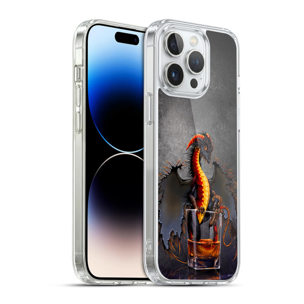 Stanley Morrison Dragons Black Pirate Drink Soft Gel Case for Apple iPhone 14 Pro Max & MagSafe