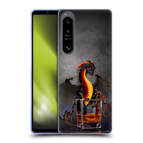 Stanley Morrison Dragons Black Pirate Drink Soft Gel Case for Sony Xperia 1 IV