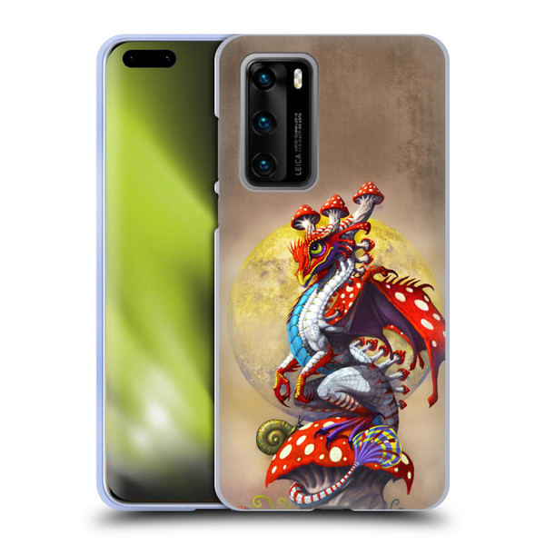 Stanley Morrison Dragons 3 Mushroom Garden Soft Gel Case for Huawei P40 5G