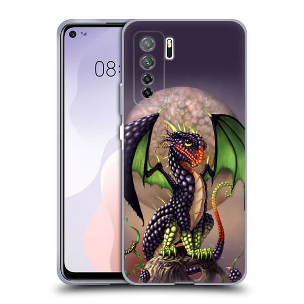Stanley Morrison Dragons 3 Berry Garden Soft Gel Case for Huawei Nova 7 SE/P40 Lite 5G