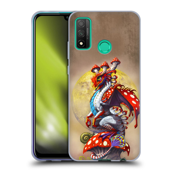 Stanley Morrison Dragons 3 Mushroom Garden Soft Gel Case for Huawei P Smart (2020)