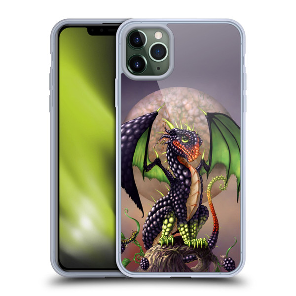 Stanley Morrison Dragons 3 Berry Garden Soft Gel Case for Apple iPhone 11 Pro Max