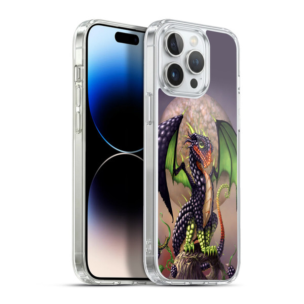 Stanley Morrison Dragons 3 Berry Garden Soft Gel Case for Apple iPhone 13 Pro Max & MagSafe