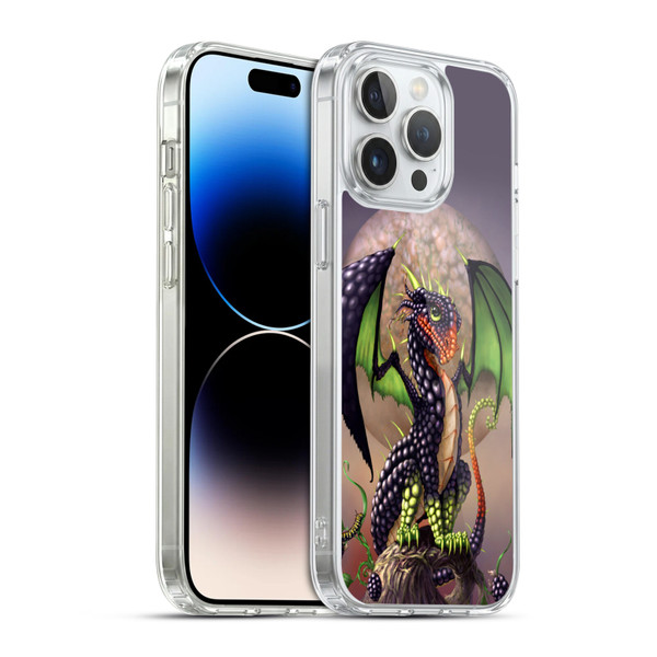 Stanley Morrison Dragons 3 Berry Garden Soft Gel Case for Apple iPhone 14 Pro Max & MagSafe